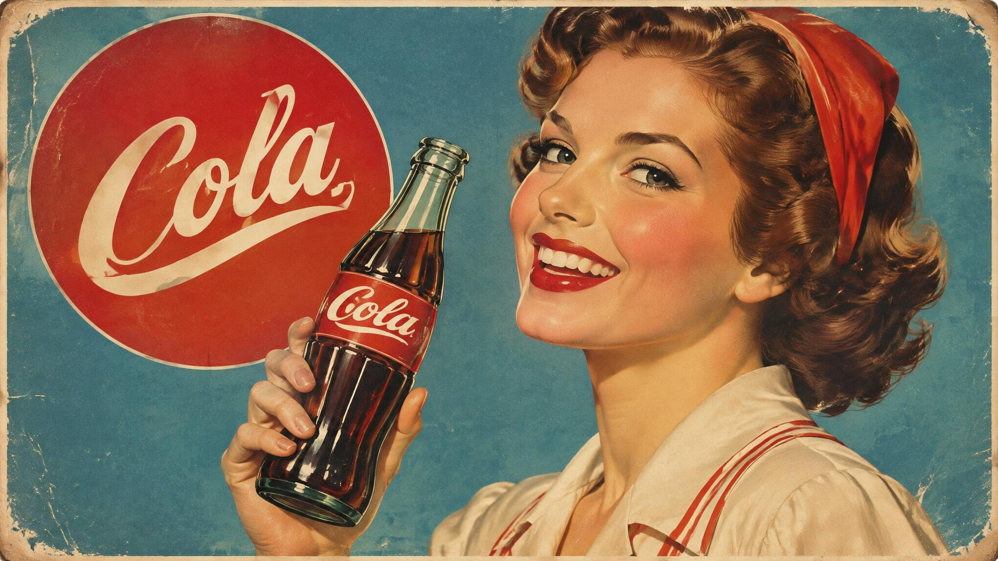 vintage advertisement poster