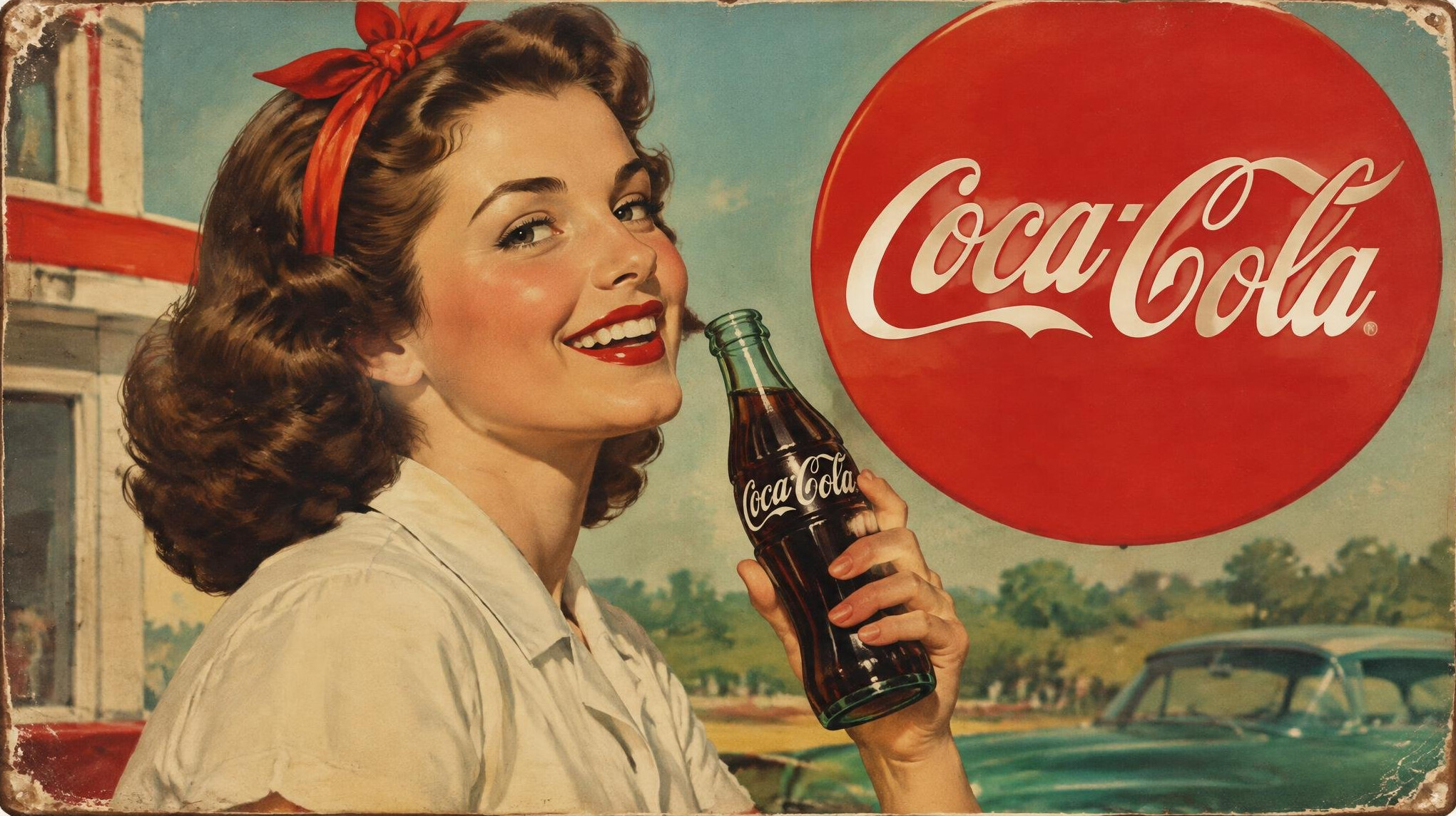 vintage coca cola ad