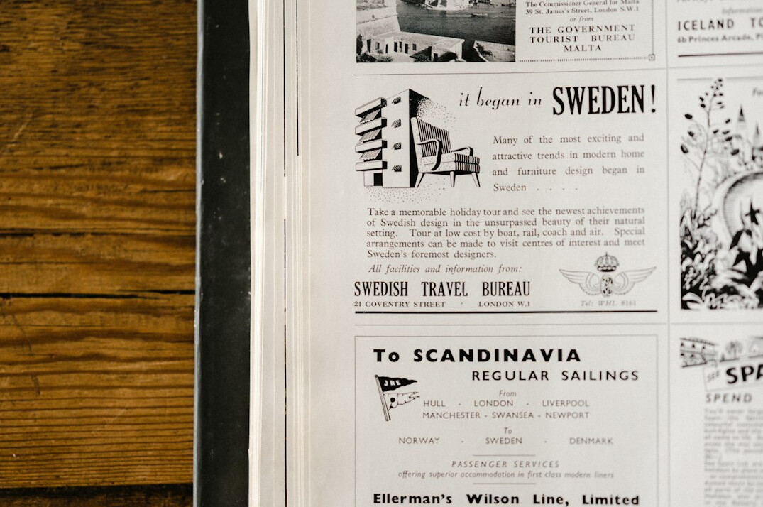 vintage radio advertisement