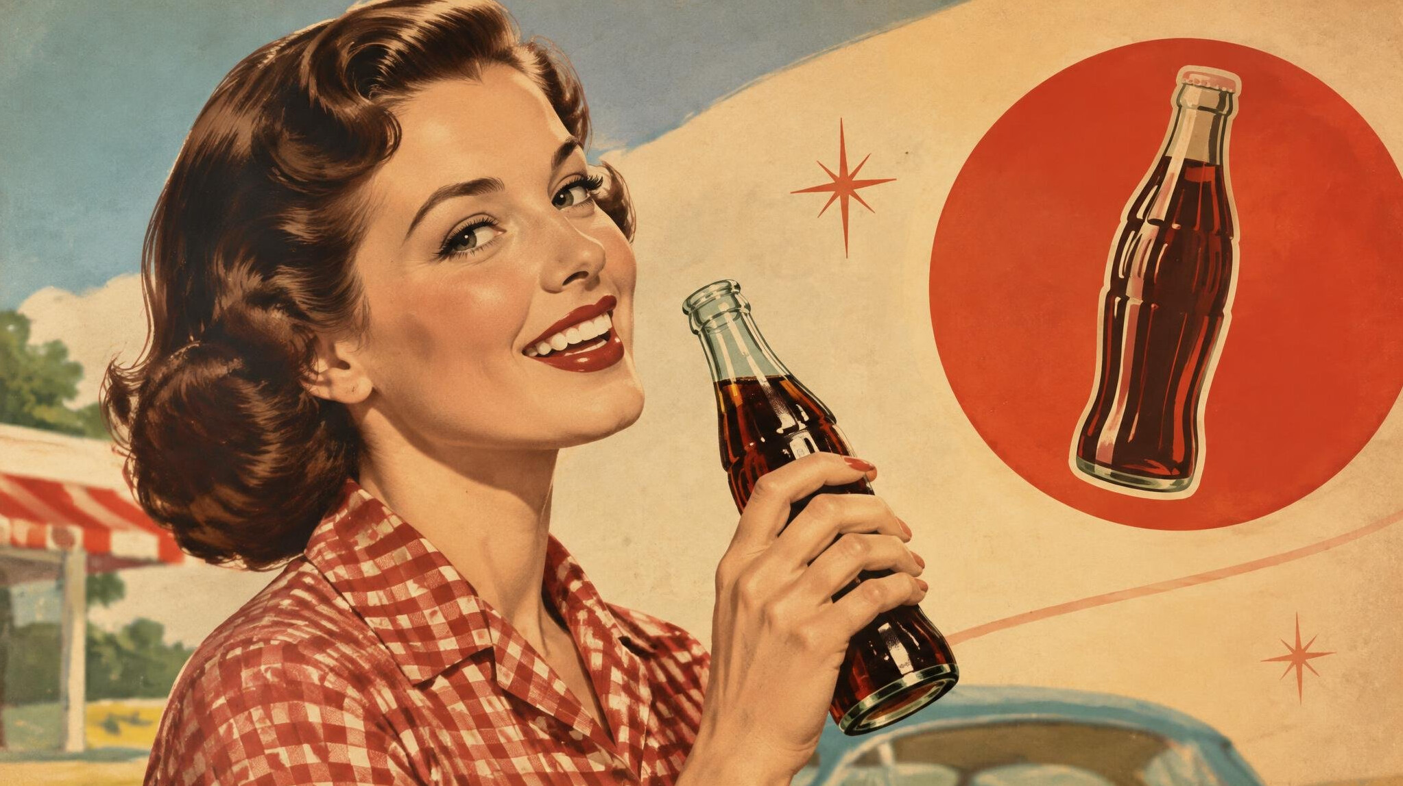 vintage advertisement poster