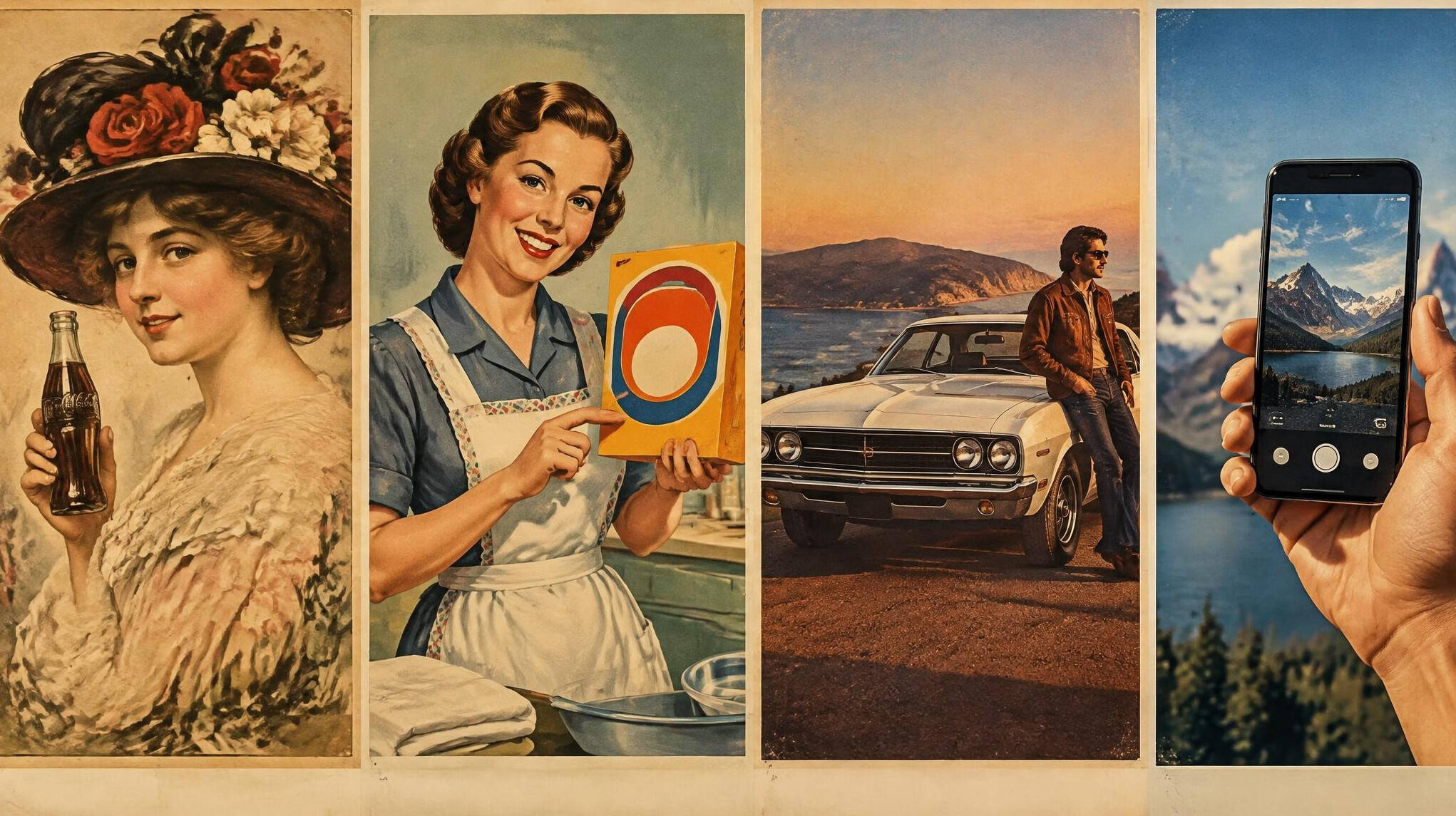 vintage advertisement posters